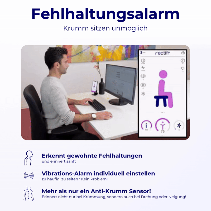 FlexTail© Rücken-Sensor (Kauf)