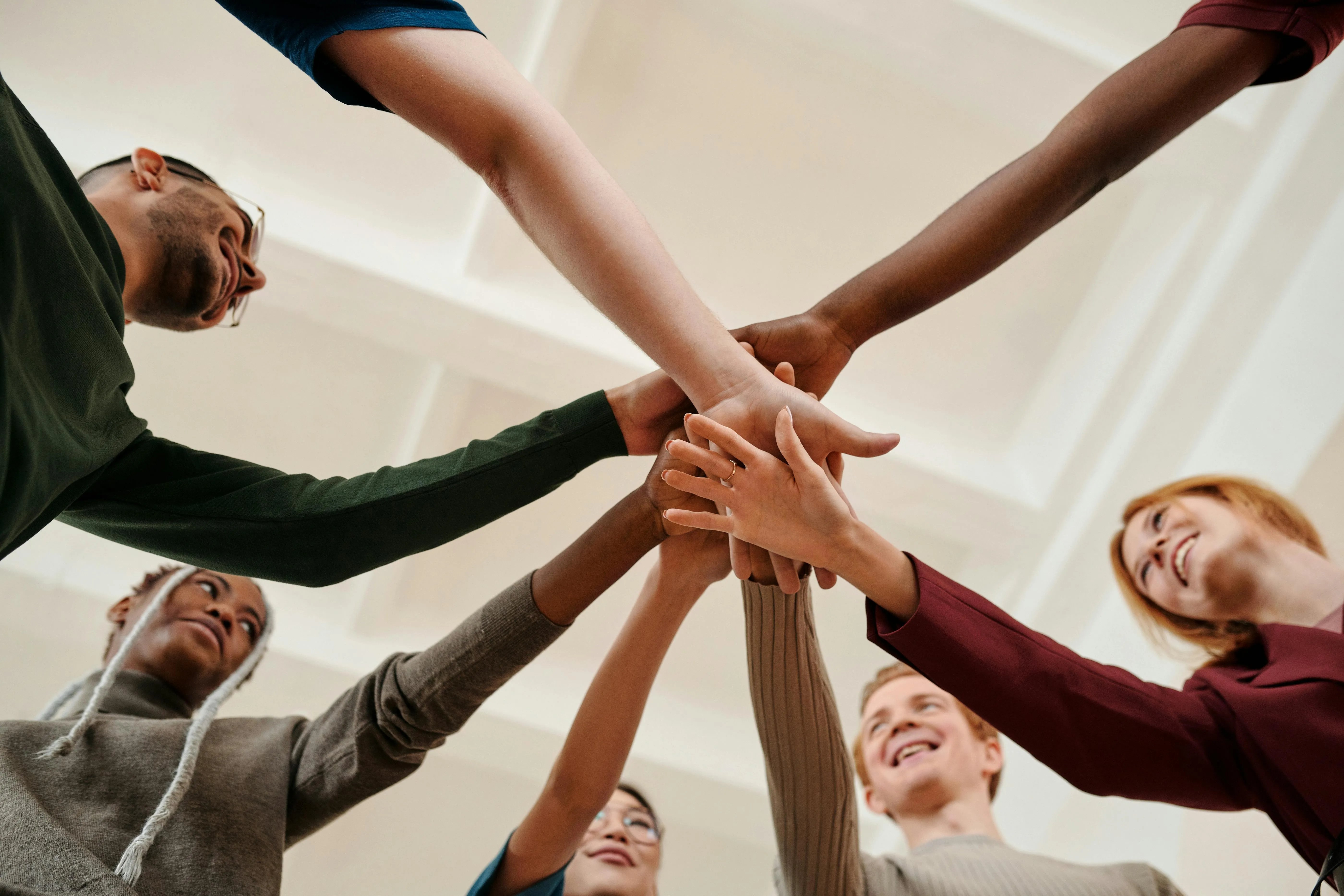 Team working together